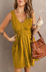 Load image into Gallery viewer, Light Pink Elasticated Waist Dress
