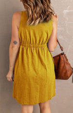 Load image into Gallery viewer, Light Pink Elasticated Waist Dress
