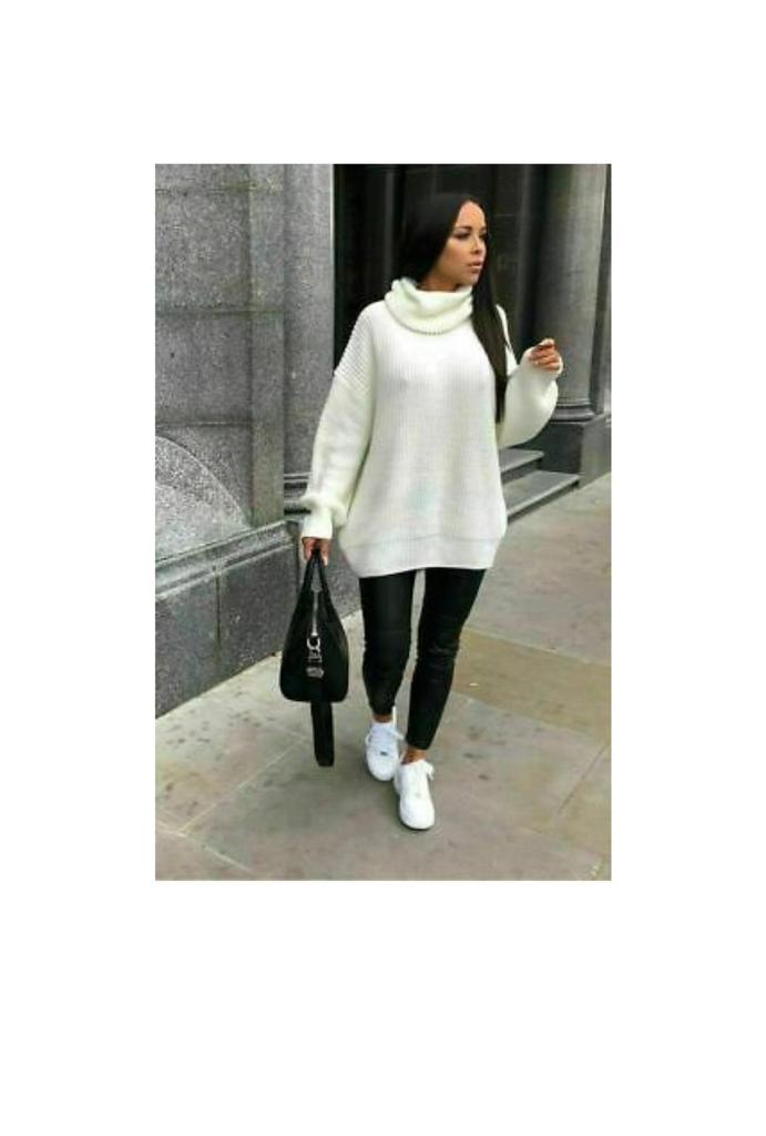 Polo Knitted Florecent Jumper
