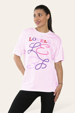 Load image into Gallery viewer, “Lovely” Printed Short Sleeve T-Shirt
