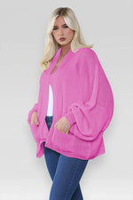 Load image into Gallery viewer, Oversized Cropped Short Balloon Pocket Chunky Knitted Cardigan
