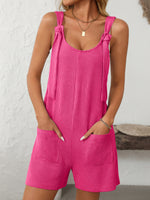 Load image into Gallery viewer, Casual Twisted Stripe Knitted Jumpsuit Overalls
