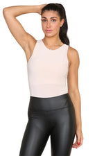 Load image into Gallery viewer, Round Neck Double Layered Top Bodysuit
