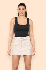 Load image into Gallery viewer, Belted Cargo Skorts
