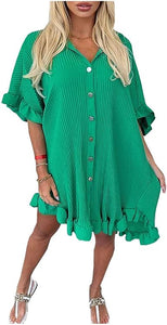 Pleated Dress