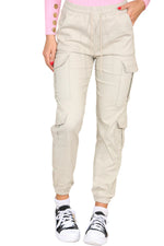 Load image into Gallery viewer, High Waist Cargo Pockets Pants
