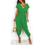 Load image into Gallery viewer, V-Neck Tie Up Jumpsuit
