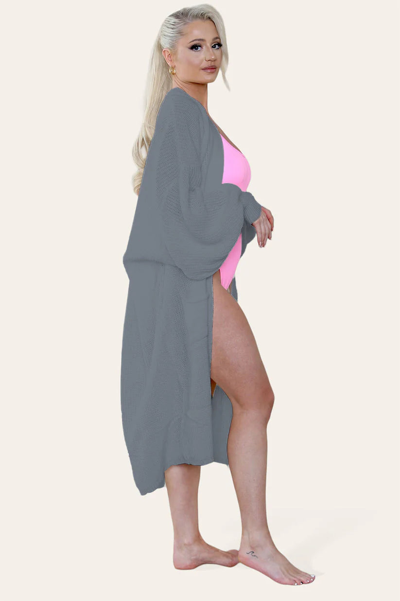 Balloon Sleeve Cardigan