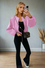Load image into Gallery viewer, Stylish Zip Up Bomber Jacket
