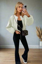 Load image into Gallery viewer, Stylish Zip Up Bomber Jacket
