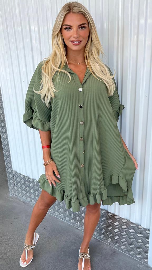 Pleated Dress
