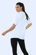 Load image into Gallery viewer, Oversized &quot;Lovely&quot; Printed Short Sleeve T-Shirt
