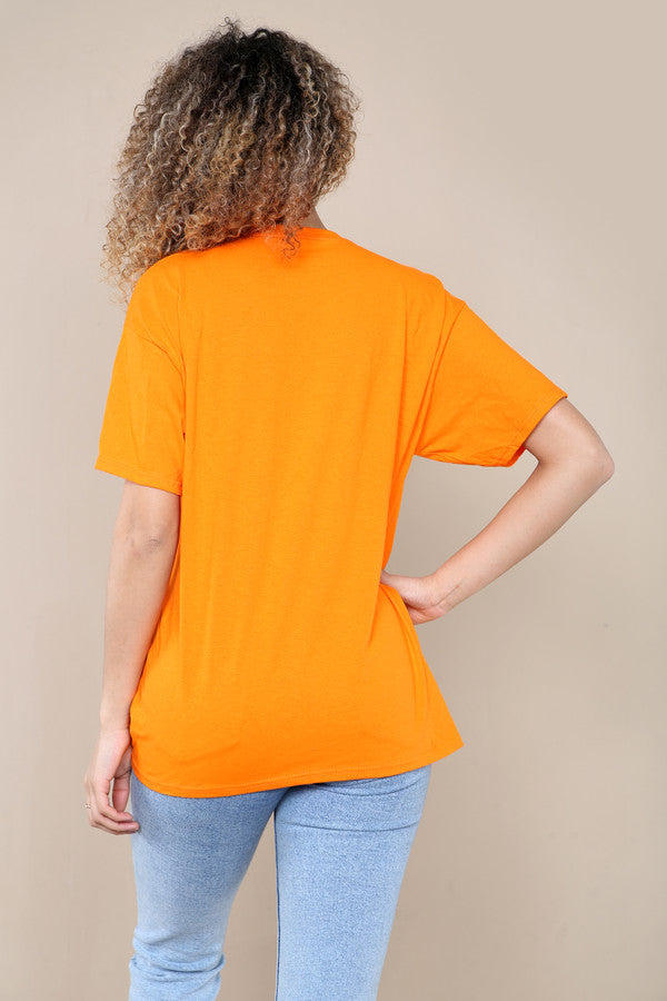 “Cute” Printed Short Sleeves T-Shirt