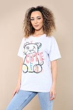 Load image into Gallery viewer, “Cute” Printed Short Sleeves T-Shirt
