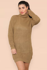 Load image into Gallery viewer, Chunky Sweater Jumper Dress
