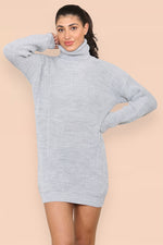 Load image into Gallery viewer, Chunky Sweater Jumper Dress
