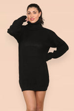 Load image into Gallery viewer, Chunky Sweater Jumper Dress

