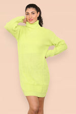 Load image into Gallery viewer, Chunky Sweater Jumper Dress
