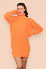 Load image into Gallery viewer, Chunky Sweater Jumper Dress
