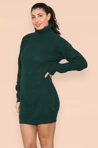 Chunky Sweater Jumper Dress