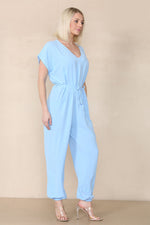 Load image into Gallery viewer, Tie Waist Stylish Harem Jumpsuit
