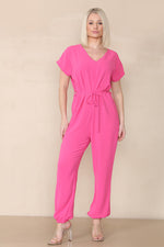 Load image into Gallery viewer, Tie Waist Stylish Harem Jumpsuit
