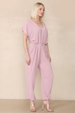 Load image into Gallery viewer, Tie Waist Stylish Harem Jumpsuit
