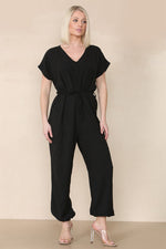 Load image into Gallery viewer, Tie Waist Stylish Harem Jumpsuit
