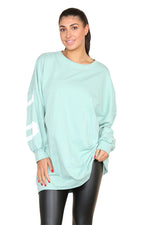 Load image into Gallery viewer, Curve Buffalo Slogan Print Oversized Jumper Dress
