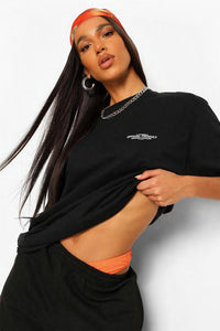 Oversized “Limited Edition” Short Sleeves T-Shirt