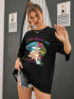 Load image into Gallery viewer, Oversized Whishper Words of Wisdom Short Sleeves T-Shirt
