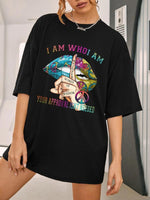 Load image into Gallery viewer, Oversized Whishper Words of Wisdom Short Sleeves T-Shirt
