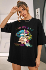 Load image into Gallery viewer, Oversized Whishper Words of Wisdom Short Sleeves T-Shirt
