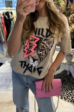 Load image into Gallery viewer, Oversized “Wild Thang” Short Sleeves T-Shirt
