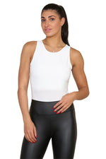 Load image into Gallery viewer, Round Neck Double Layered Top Bodysuit
