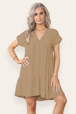 Load image into Gallery viewer, Fancy Style Tiered Smock Dress
