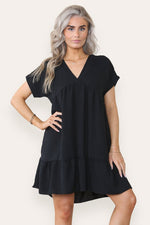 Load image into Gallery viewer, Fancy Style Tiered Smock Dress
