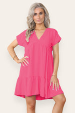 Load image into Gallery viewer, Fancy Style Tiered Smock Dress
