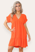 Load image into Gallery viewer, Fancy Style Tiered Smock Dress
