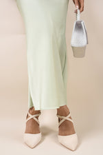 Load image into Gallery viewer, Cross Strap Block Heels
