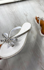 Load image into Gallery viewer, Bow Detail Sandals
