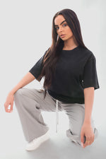 Load image into Gallery viewer, Oversized Short Sleeve Casual Loose Top
