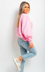 Load image into Gallery viewer, J&#39;Adore Paris Print Oversized Jumper Top
