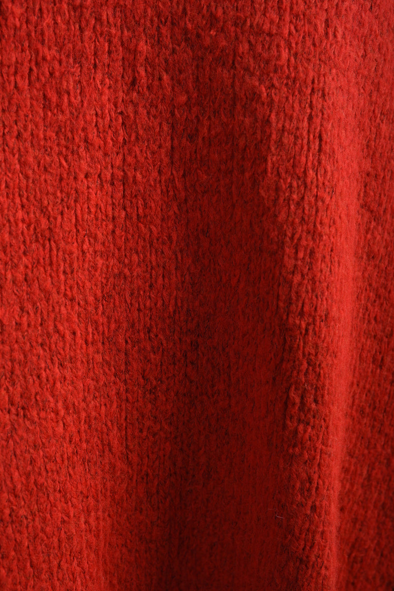 Asymmetric Oversized Knitted Jumper