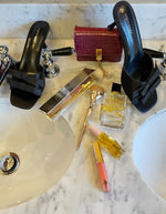 Load image into Gallery viewer, Open Toe Bow Detail High Heels
