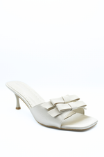 Load image into Gallery viewer, Open Toe Bow Detail High Heels
