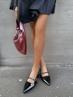 Load image into Gallery viewer, Slingback Pointed Closed Toe Low Heel Sandals
