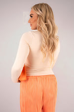 Load image into Gallery viewer, Square Neckline Long Sleeve Top
