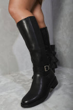 Load image into Gallery viewer, Knee High Buckle Boots
