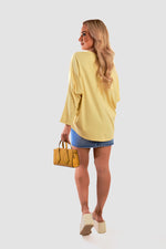 Load image into Gallery viewer, Casual Long Sleeve Loose Fit Top
